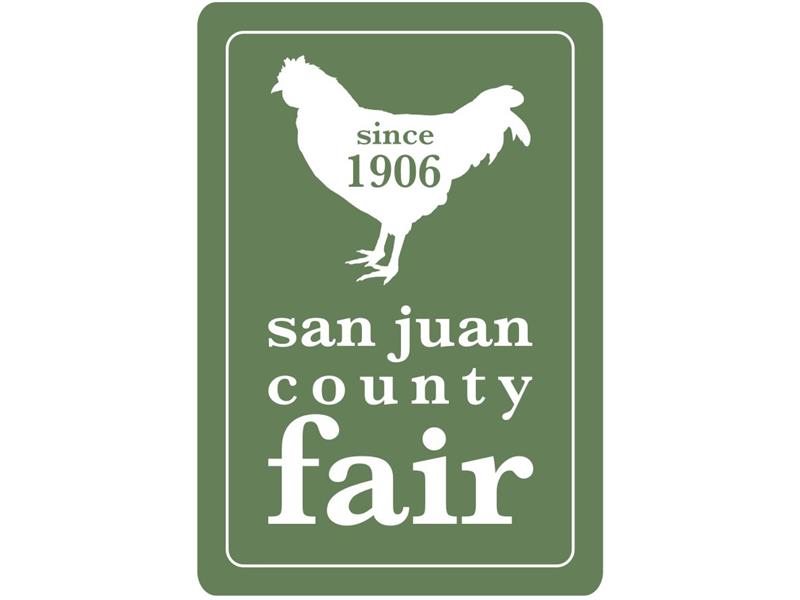 Logo for San Jaun County Fair 2026